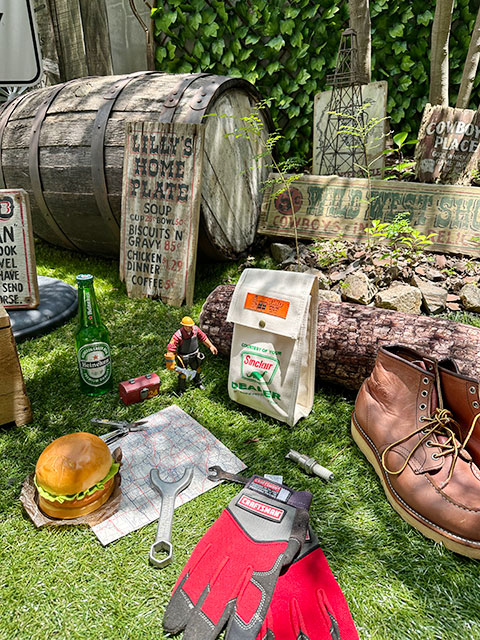 キャンバスグローブバッグ　（シンクレア）　■ アメリカ雑貨 アメリカン雑貨 |  | 09