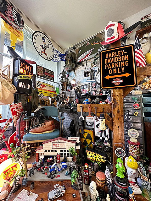 ハーレーダビッドソン　ハーレー専用駐車場　エンボスティンサイン　パーキングサイン　ブリキ看板 ■ アメリカン雑貨 アメリカ雑貨 | Harley Davidson | 02