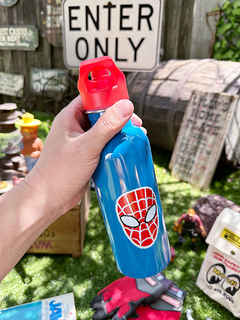 スパイダーマン　ウォーターボトル　700ml　ドリンクボトル ■ アメリカン雑貨 アメリカ雑貨 | 
