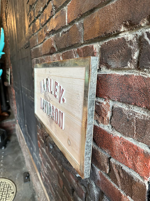 ハーレーダビッドソン　ライダーパブサイン　木製看板　ウッドサイン ■ アメリカン雑貨 アメリカ雑貨 | Harley Davidson | 05