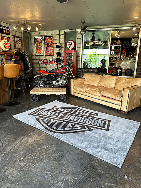 Harley Davidson カーペット、ラグ、マットの商品一覧｜家具