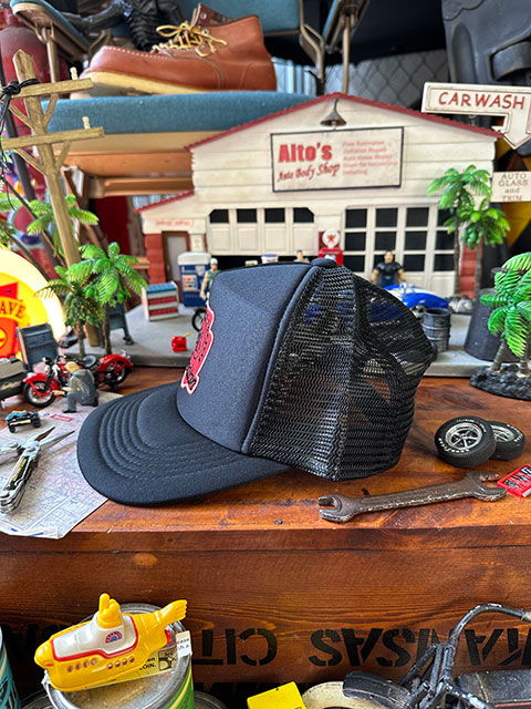 インディアンモーターサイクル　メッシュキャップ　（アローロゴ）　帽子色＝ブラック　■　アメリカン雑貨　アメリカ雑貨 |  | 02