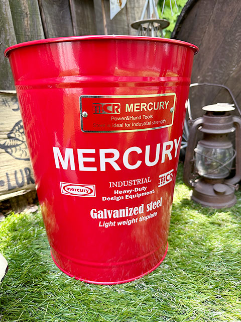 マーキュリー　オフィストラッシュボックス　13L　（レッド）　■　アメリカン雑貨　アメリカ雑貨 | MERCURY | 02