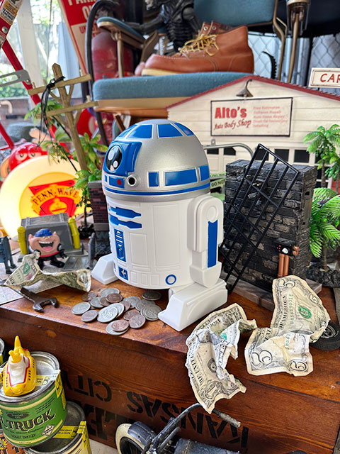 スターウォーズ R2-D2 PVCバンク □ アメリカン雑貨 アメリカ雑貨 