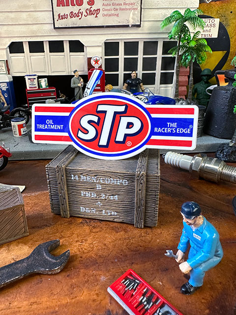STP オフィシャルステッカー（バー＆オーバル） □ アメリカン雑貨