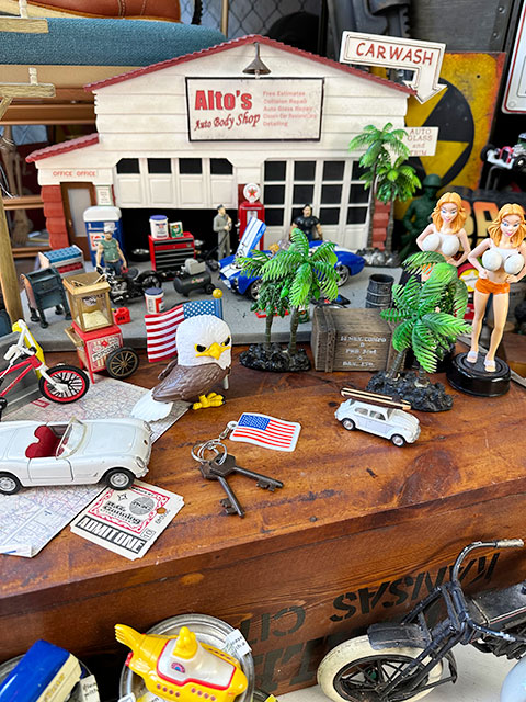 星条旗　プラ製キーホルダー ■ アメリカン雑貨 アメリカ雑貨 |  | 02