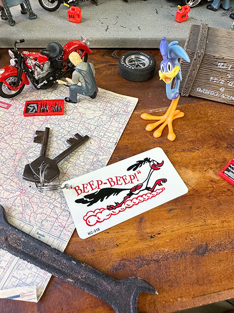 クラシック　ロードランナー　キーホルダー ■ アメリカン雑貨 アメリカ雑貨 | 