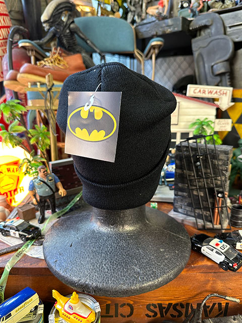 バットマン　刺繍ロゴ　オフィシャル　ニットキャップ　ニット帽　ビーニー ■ アメリカン雑貨 アメリカ雑貨 |  | 03