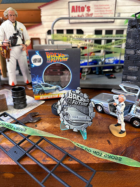 世界限定5000個　映画　バック・トゥ・ザ・フューチャー　ストップウォッチ　オフィシャル　メダリオン　リミテッドエディション |  | 03