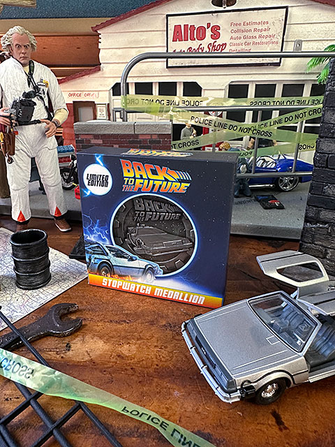 世界限定5000個　映画　バック・トゥ・ザ・フューチャー　ストップウォッチ　オフィシャル　メダリオン　リミテッドエディション |  | 05