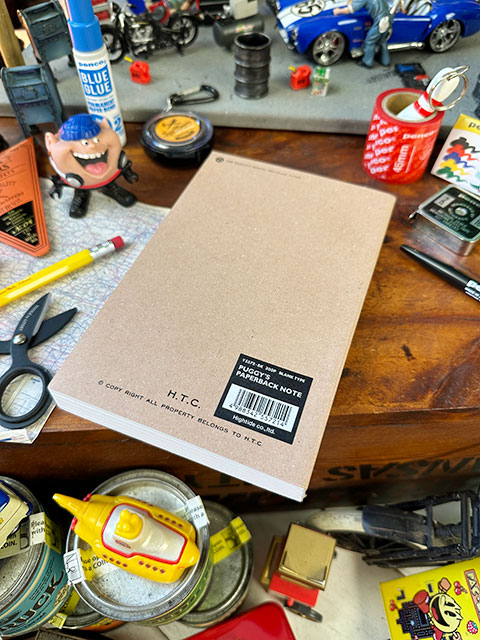 PUGGY'S　ペーパーバック　ノート　無地　300ページ　日本製　HIGHTIDE　ハイタイド ■ アメリカン雑貨 アメリカ雑貨 |  | 03