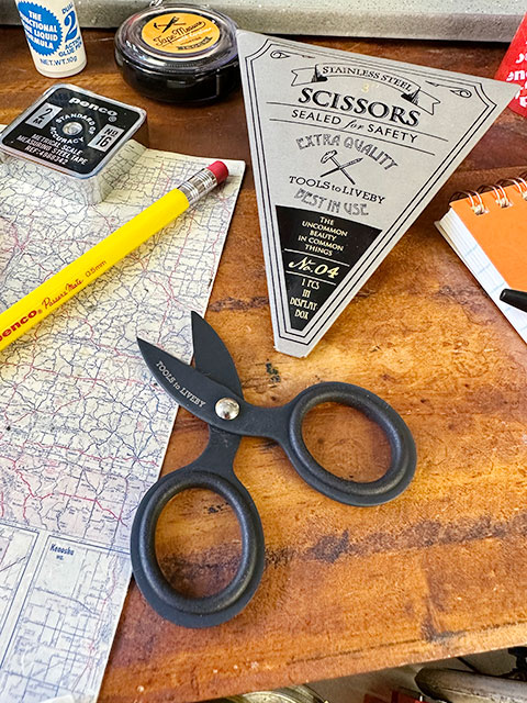 TOOLS to LIVEBY　ツールズ　トゥ　リブバイ　シザーズ　3　（マットブラック）　ミニハサミ　HIGHTIDE　ハイタイド　■　アメリカン雑貨 | 