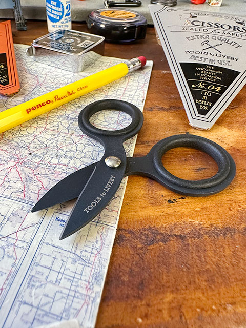 TOOLS to LIVEBY　ツールズ　トゥ　リブバイ　シザーズ　3　（マットブラック）　ミニハサミ　HIGHTIDE　ハイタイド　■　アメリカン雑貨 |  | 03