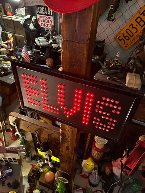 エルヴィス・プレスリー　LEDドットサイン　■ アメリカン雑貨 アメリカ雑貨 |  | 02