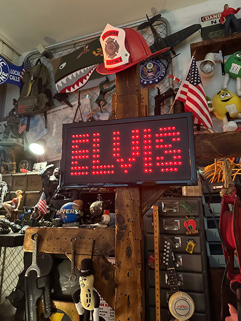 エルヴィス・プレスリー　LEDドットサイン　■ アメリカン雑貨 アメリカ雑貨 |  | 04