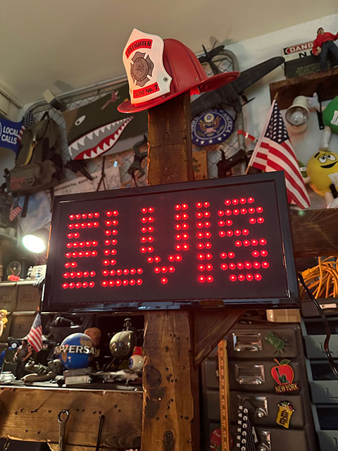 エルヴィス・プレスリー　LEDドットサイン　■ アメリカン雑貨 アメリカ雑貨 |  | 05