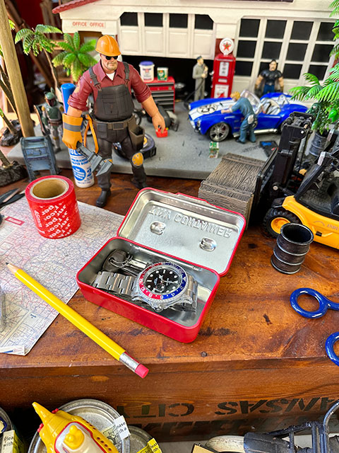 タイニーコンテナー　（レッド）　道具箱みたいな小物入れ　ミニサイズ　ツールボックス　HIGHTIDE　ハイタイド　■　アメリカン雑貨 |  | 02