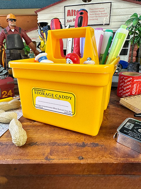 PENCO ペンコ ストレージキャディ Sサイズ （イエロー） 小物入れ 机上
