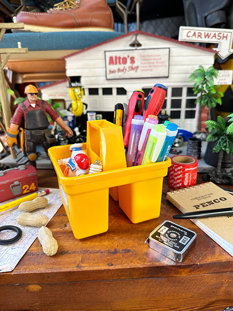 PENCO ペンコ ストレージキャディ Sサイズ （イエロー） 小物入れ 机上