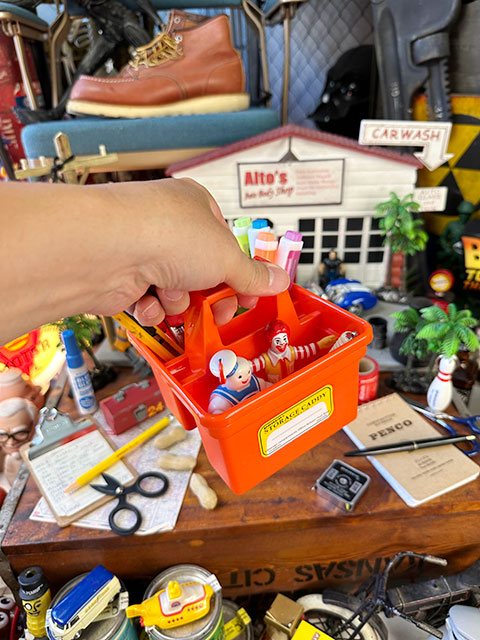 PENCO　ペンコ　ストレージキャディ　Sサイズ　（オレンジ）　小物入れ　机上収納　HIGHTIDE　ハイタイド　■　アメリカン雑貨 |  | 02