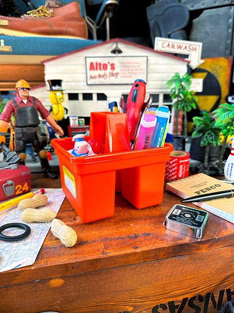 PENCO　ペンコ　ストレージキャディ　Sサイズ　（オレンジ）　小物入れ　机上収納　HIGHTIDE　ハイタイド　■　アメリカン雑貨 |  | 04