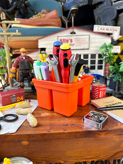 PENCO　ペンコ　ストレージキャディ　Sサイズ　（オレンジ）　小物入れ　机上収納　HIGHTIDE　ハイタイド　■　アメリカン雑貨 |  | 05