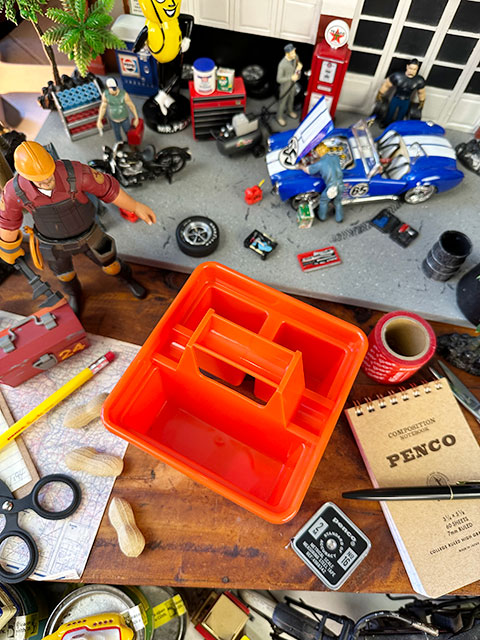 PENCO　ペンコ　ストレージキャディ　Sサイズ　（オレンジ）　小物入れ　机上収納　HIGHTIDE　ハイタイド　■　アメリカン雑貨 |  | 09