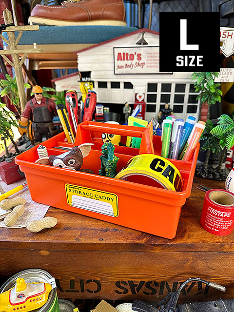 PENCO　ペンコ　ストレージキャディ　Lサイズ　（オレンジ）　小物入れ　机上収納　HIGHTIDE　ハイタイド　■　アメリカン雑貨 | 