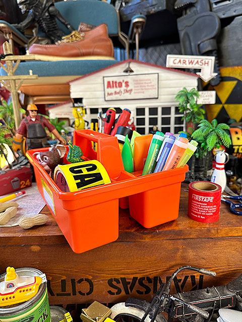 PENCO　ペンコ　ストレージキャディ　Lサイズ　（オレンジ）　小物入れ　机上収納　HIGHTIDE　ハイタイド　■　アメリカン雑貨 |  | 04