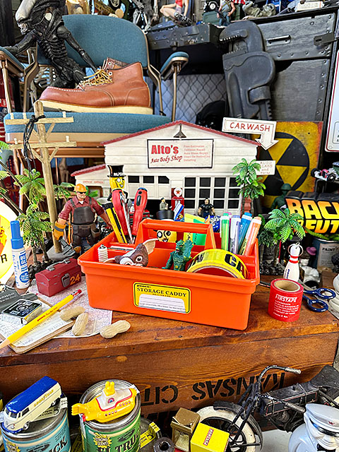 PENCO　ペンコ　ストレージキャディ　Lサイズ　（オレンジ）　小物入れ　机上収納　HIGHTIDE　ハイタイド　■　アメリカン雑貨 |  | 06