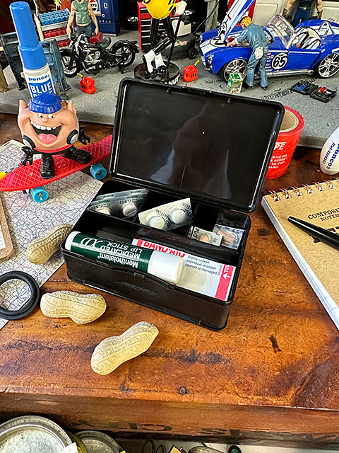 PENCO　ペンコ　ストレージコンテナ　両面開き　（ブラック）　ダブルサイド　小物入れ　パーツケース　名刺　HIGHTIDE　ハイタイド |  | 02