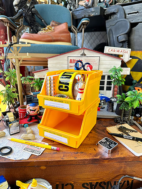 PENCO　ペンコ　パイルアップキャディ　（イエロー）　単品　収納ボックス　小物入れ　机上収納　HIGHTIDE　ハイタイド |  | 02