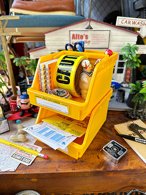 PENCO　ペンコ　パイルアップキャディ　（イエロー）　単品　収納ボックス　小物入れ　机上収納　HIGHTIDE　ハイタイド |  | 07