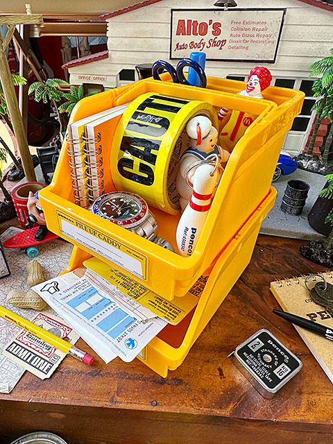 PENCO　ペンコ　パイルアップキャディ　（イエロー）　単品　収納ボックス　小物入れ　机上収納　HIGHTIDE　ハイタイド |  | 09