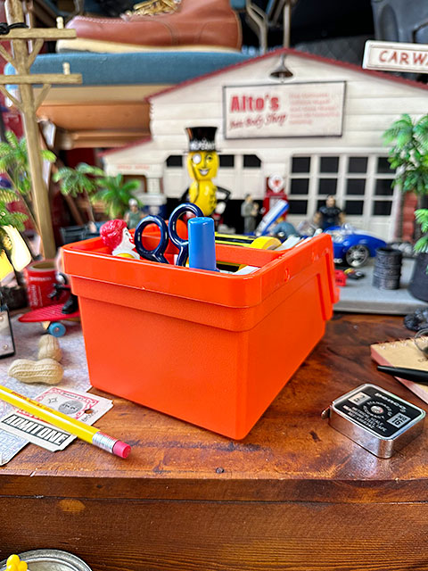 PENCO　ペンコ　パイルアップキャディ　（オレンジ）　単品　収納ボックス　小物入れ　机上収納　HIGHTIDE　ハイタイド 爆買 |  | 04