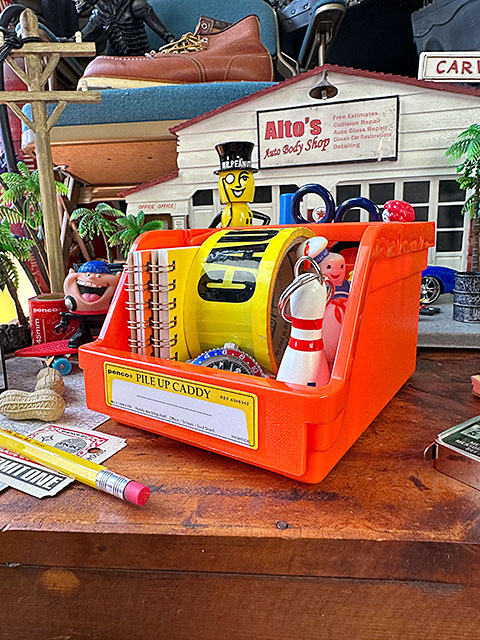 PENCO　ペンコ　パイルアップキャディ　（オレンジ）　単品　収納ボックス　小物入れ　机上収納　HIGHTIDE　ハイタイド 爆買 |  | 05