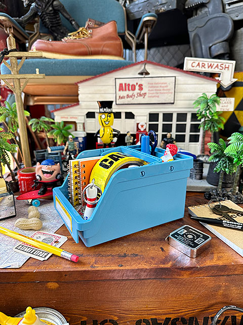 PENCO　ペンコ　パイルアップキャディ　（ライトブルー）　単品　収納ボックス　小物入れ　机上収納　HIGHTIDE　ハイタイド |  | 01