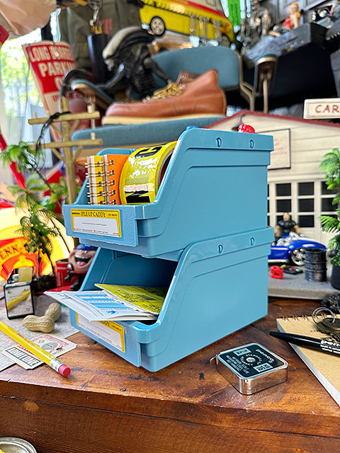 PENCO　ペンコ　パイルアップキャディ　（ライトブルー）　単品　収納ボックス　小物入れ　机上収納　HIGHTIDE　ハイタイド |  | 08