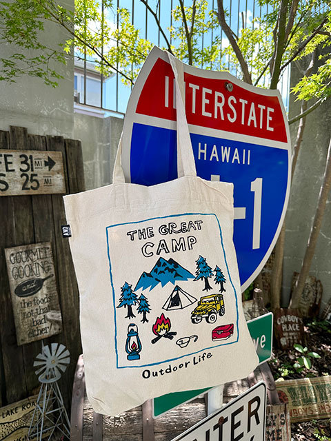 ザ・キャンプ　トートバッグ　エコバッグ ■ アメリカン雑貨 アメリカ雑貨 | 