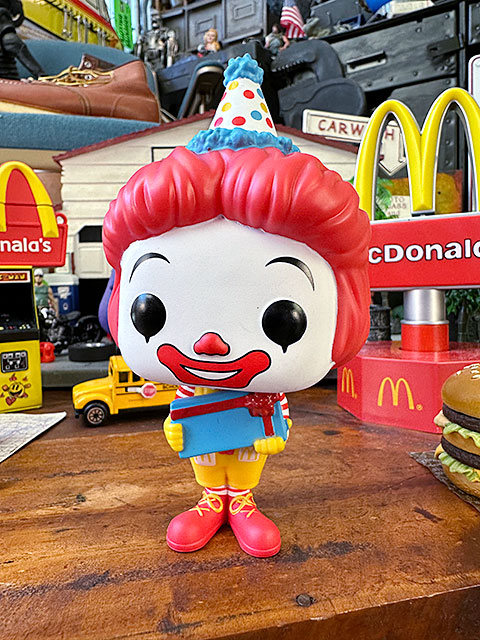 ファンコポップ　バースデー　ロナルド・マクドナルド　フィギュア　単品　FUNKO POP! ■ アメリカン雑貨 アメリカ雑貨