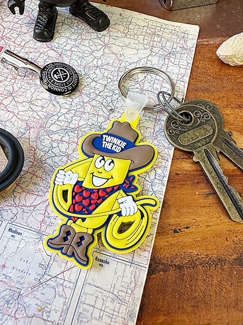 トゥインキー・ザ・キッド　ラバーキーホルダー　アドバタイジング ■ アメリカン雑貨 アメリカ雑貨 | 