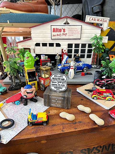 ゼネラル　アドバタイジングステッカー　（ROUTE66/020）　■ アメリカ雑貨 アメリカン雑貨 |  | 01