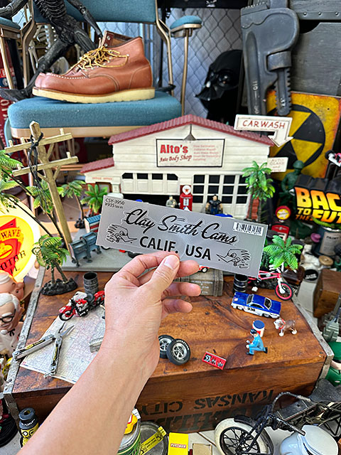 クレイスミス　オフィシャル　ステッカー　（ブラック　CALIF. USA）　透明ベースのステッカー　■ アメリカン雑貨 アメリカ雑貨 |  | 02