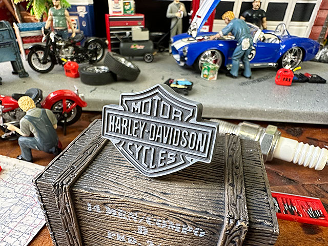 ハーレーダビッドソン　オフィシャル　ノブ　（バー＆シールド）　■　アメリカン雑貨　アメリカ雑貨 | Harley Davidson