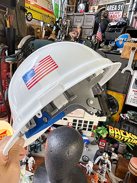 NASA　オフィシャル　ヘルメット　MADE IN U.S.A. ■ アメリカン雑貨 アメリカ雑貨