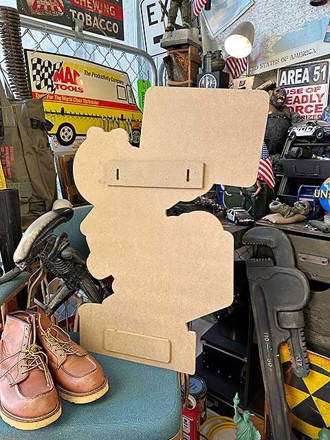 レディキロワット プロモーショナル ウッドボード □ アメリカン