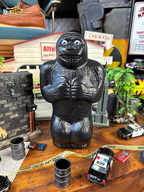 ゴリラバンク（Mサイズ） 貯金箱 □ アメリカン雑貨 アメリカ