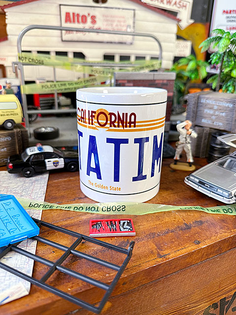 映画　バック・トゥ・ザ・フューチャー　デロリアン　ナンバープレート　オフィシャル　マグカップ　315ml ■ アメリカン雑貨 |  | 02