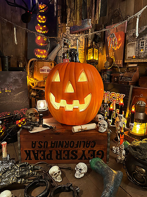 パンプキンランタン　ラウンド　45.5cm　（XLサイズ）　ハロウィン　ジャック・オ・ランタン　カボチャ　オバケ |  | 02