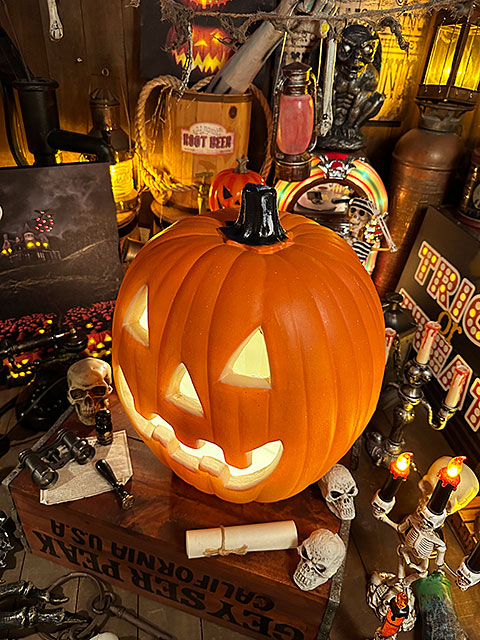 パンプキンランタン　ラウンド　45.5cm　（XLサイズ）　ハロウィン　ジャック・オ・ランタン　カボチャ　オバケ |  | 03